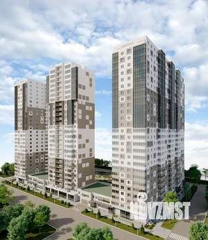 3-к квартира, строящийся дом, 102м2, 4/27 этаж