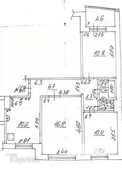 3-к квартира, вторичка, 61м2, 8/9 этаж