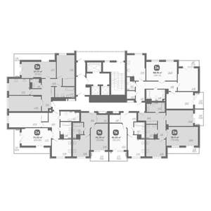3-к квартира, вторичка, 96м2, 13/22 этаж