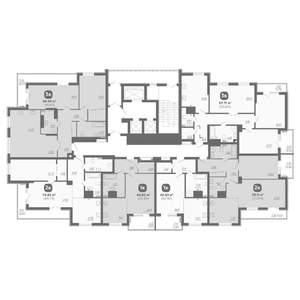 3-к квартира, вторичка, 98м2, 20/22 этаж