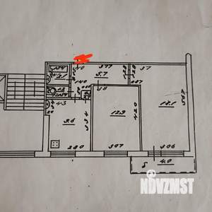 2-к квартира, вторичка, 50м2, 3/9 этаж