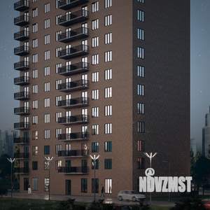 1-к квартира, вторичка, 47м2, 12/17 этаж