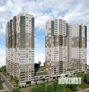 3-к квартира, строящийся дом, 102м2, 16/27 этаж