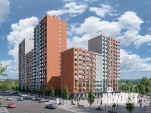 1-к квартира, строящийся дом, 36м2, 8/15 этаж