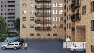 2-к квартира, строящийся дом, 58м2, 16/17 этаж