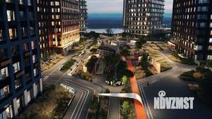 1-к квартира, строящийся дом, 42м2, 2/29 этаж