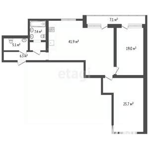 3-к квартира, вторичка, 105м2, 10/14 этаж