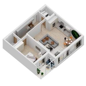 2-к квартира, строящийся дом, 84м2, 22/27 этаж