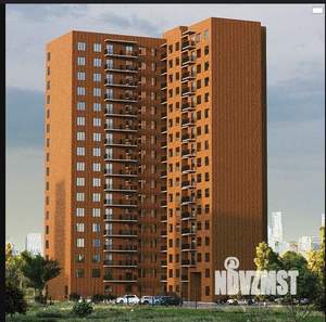 2-к квартира, строящийся дом, 63м2, 17/17 этаж