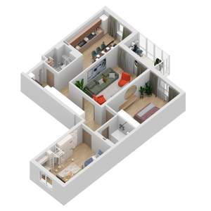 3-к квартира, строящийся дом, 102м2, 5/27 этаж