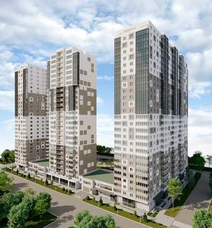 2-к квартира, строящийся дом, 154м2, 26/26 этаж