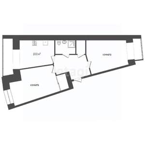2-к квартира, вторичка, 69м2, 11/14 этаж