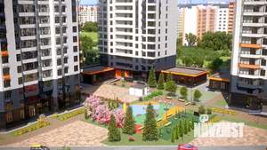 3-к квартира, строящийся дом, 86м2, 16/23 этаж