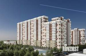 2-к квартира, строящийся дом, 73м2, 11/21 этаж