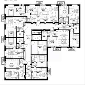 3-к квартира, вторичка, 77м2, 4/8 этаж