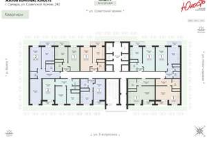 2-к квартира, вторичка, 51м2, 16/24 этаж