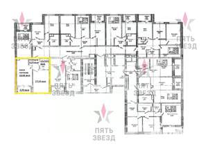 1-к квартира, строящийся дом, 47м2, 9/16 этаж