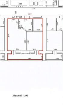 1-к квартира, вторичка, 38м2, 15/16 этаж
