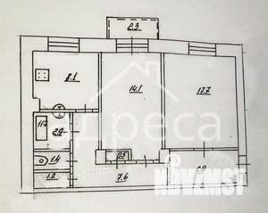 2-к квартира, вторичка, 60м2, 3/5 этаж