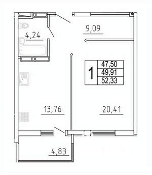 Фото квартиры на продажу (1)