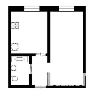 1-к квартира, вторичка, 36м2, 5/9 этаж