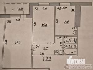 2-к квартира, вторичка, 43м2, 4/9 этаж