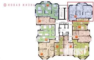 3-к квартира, вторичка, 86м2, 12/23 этаж