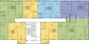 1-к квартира, вторичка, 45м2, 20/26 этаж