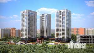2-к квартира, строящийся дом, 64м2, 4/23 этаж