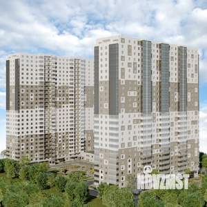 3-к квартира, строящийся дом, 98м2, 24/27 этаж