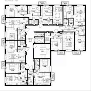 2-к квартира, вторичка, 66м2, 2/8 этаж