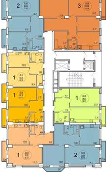 1-к квартира, сданный дом, 51м2, 9/20 этаж