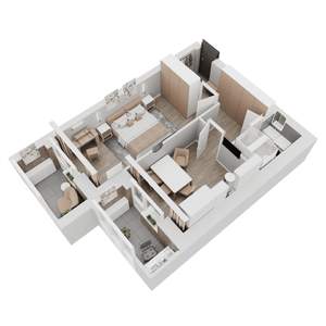 1-к квартира, вторичка, 49м2, 8/8 этаж