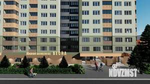 2-к квартира, строящийся дом, 82м2, 25/25 этаж