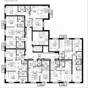 2-к квартира, вторичка, 65м2, 3/8 этаж