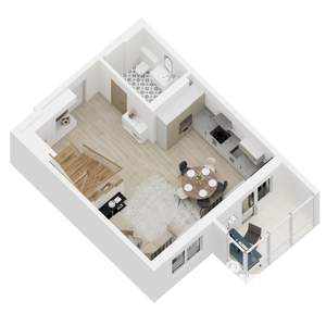 1-к квартира, вторичка, 110м2, 26/27 этаж