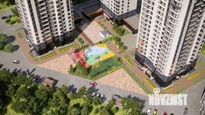 2-к квартира, строящийся дом, 64м2, 7/23 этаж