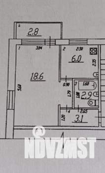 1-к квартира, вторичка, 31м2, 4/5 этаж