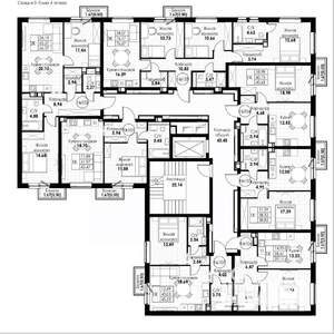 1-к квартира, вторичка, 42м2, 4/8 этаж