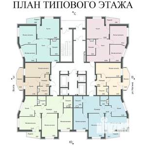 2-к квартира, вторичка, 79м2, 3/22 этаж