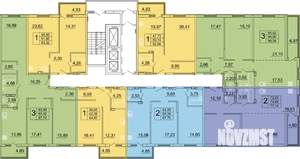 3-к квартира, вторичка, 98м2, 21/27 этаж