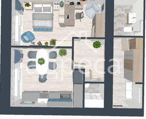 1-к квартира, вторичка, 56м2, 2/16 этаж