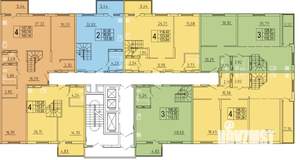 2-к квартира, строящийся дом, 104м2, 26/27 этаж