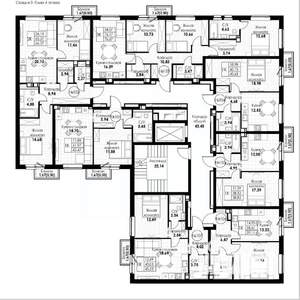 2-к квартира, вторичка, 66м2, 4/8 этаж