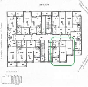2-к квартира, вторичка, 61м2, 9/21 этаж