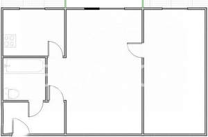 2-к квартира, вторичка, 44м2, 3/5 этаж