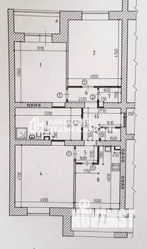 3-к квартира, вторичка, 100м2, 12/12 этаж