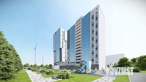2-к квартира, строящийся дом, 69м2, 6/20 этаж