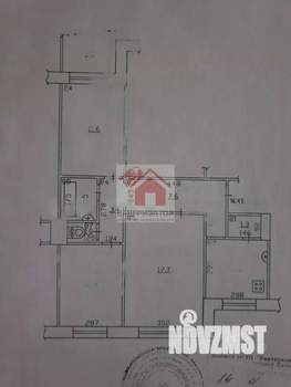 3-к квартира, вторичка, 69м2, 2/9 этаж