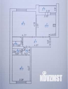 2-к квартира, вторичка, 62м2, 2/10 этаж